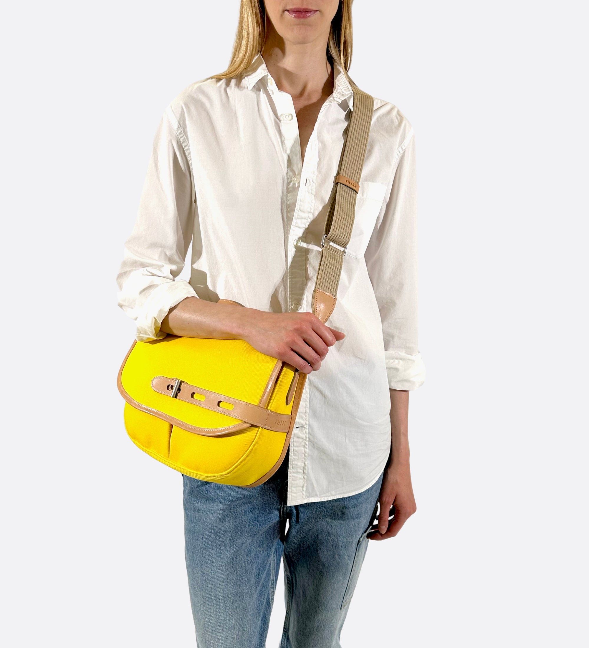 Besace M jaune, THYRS