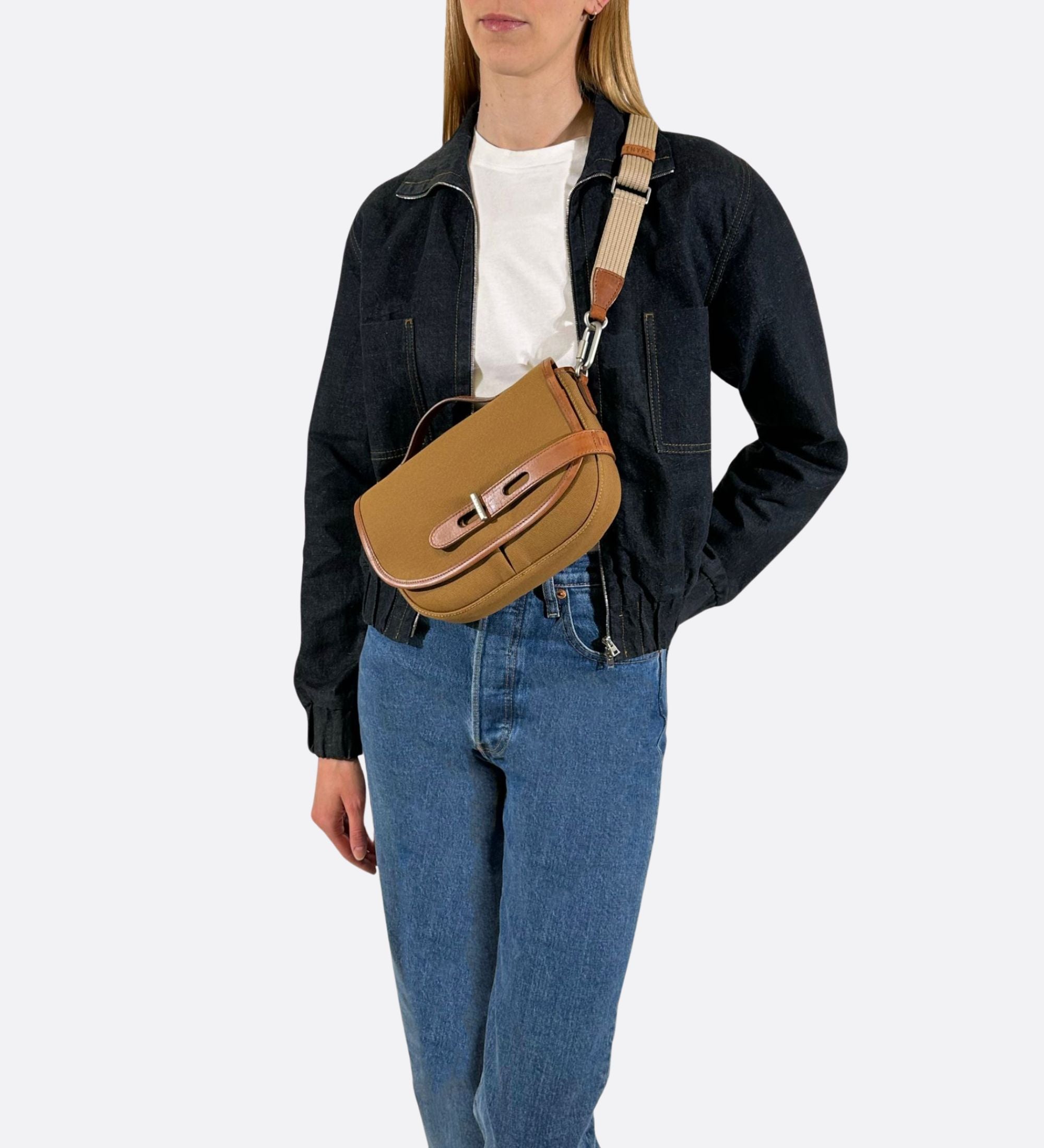 Besace 272KM, taille S, coloris caramel