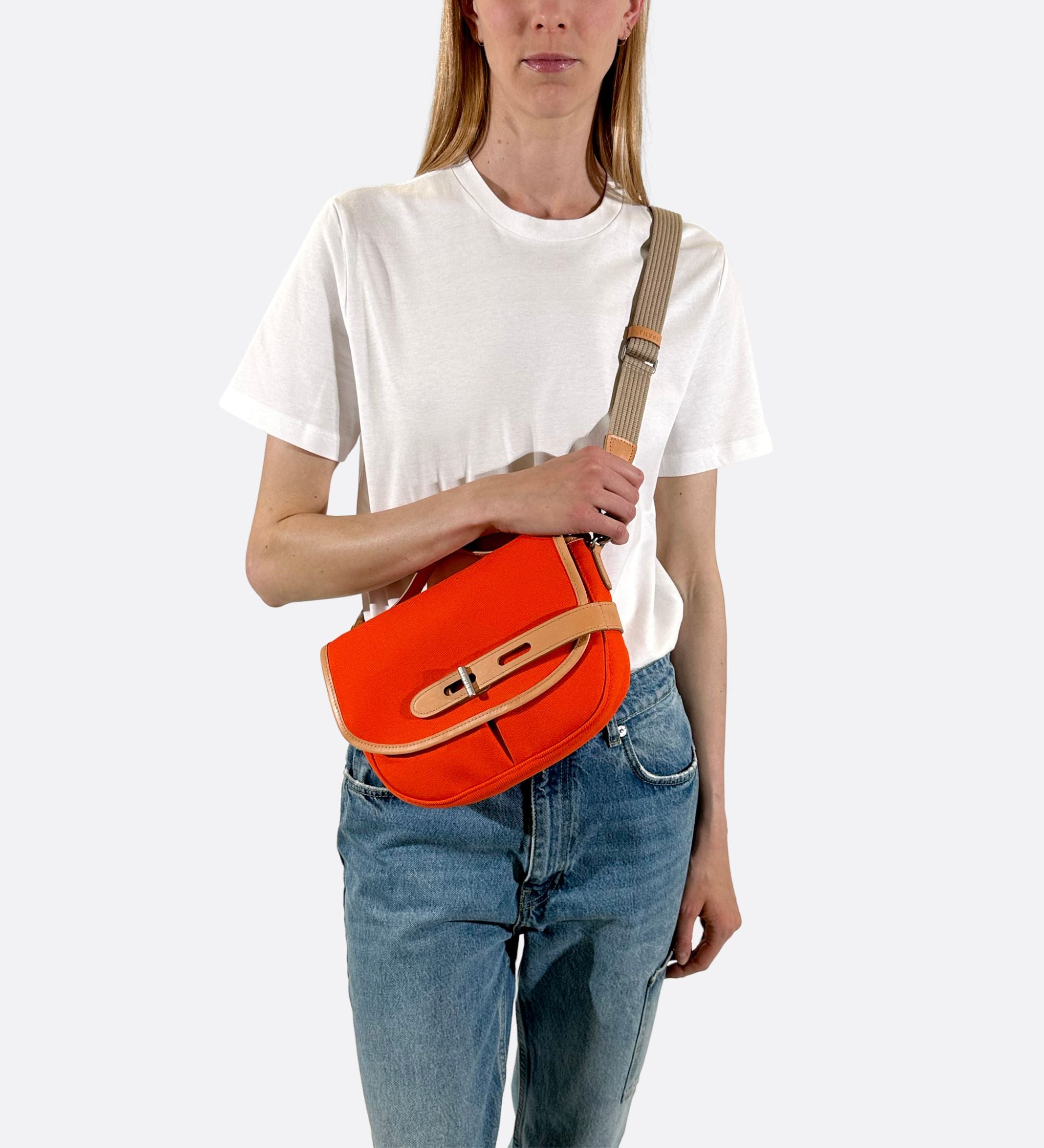Besace THYRS made in France orange