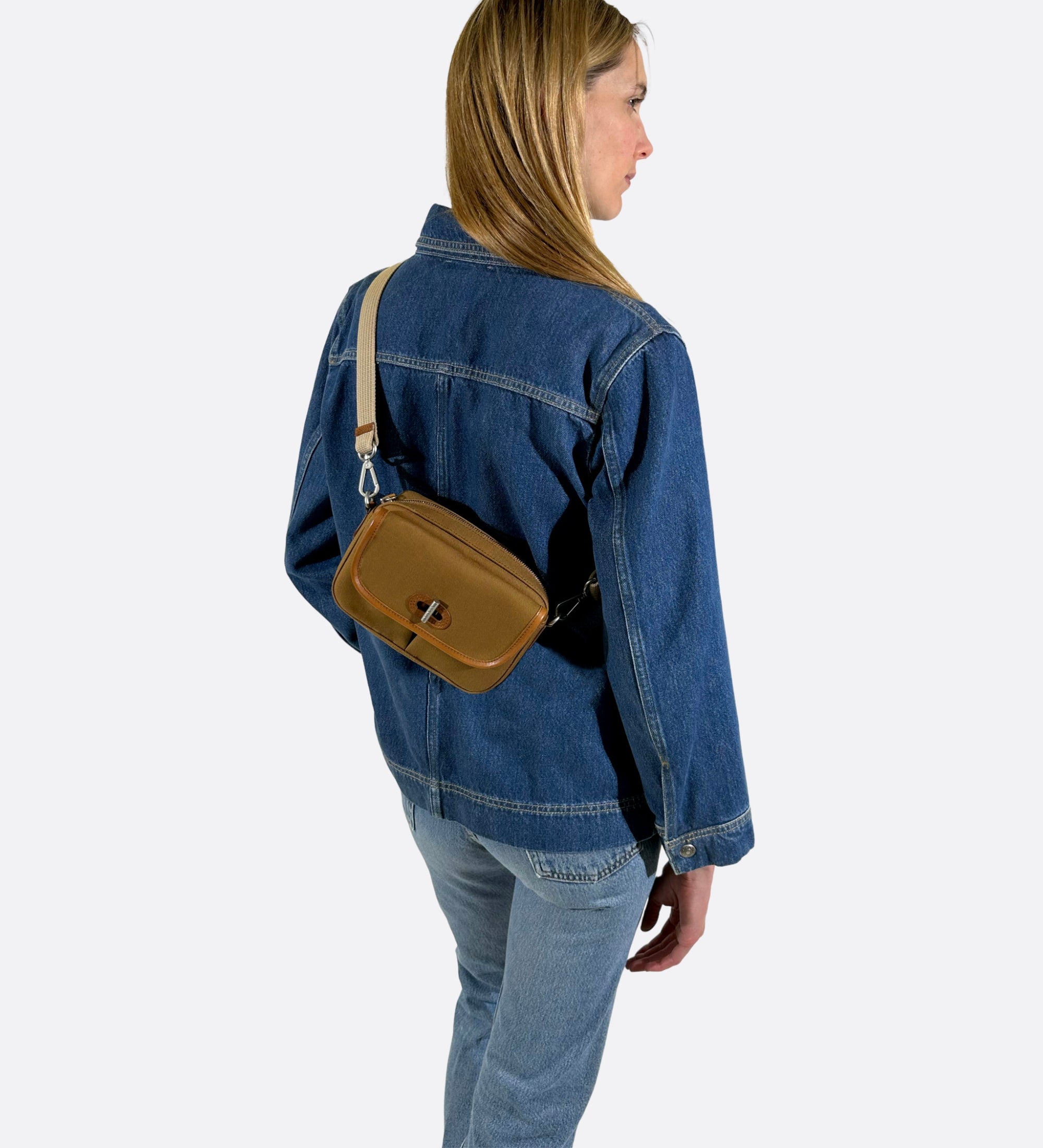 Besace 272KM, taille XS, coloris caramel