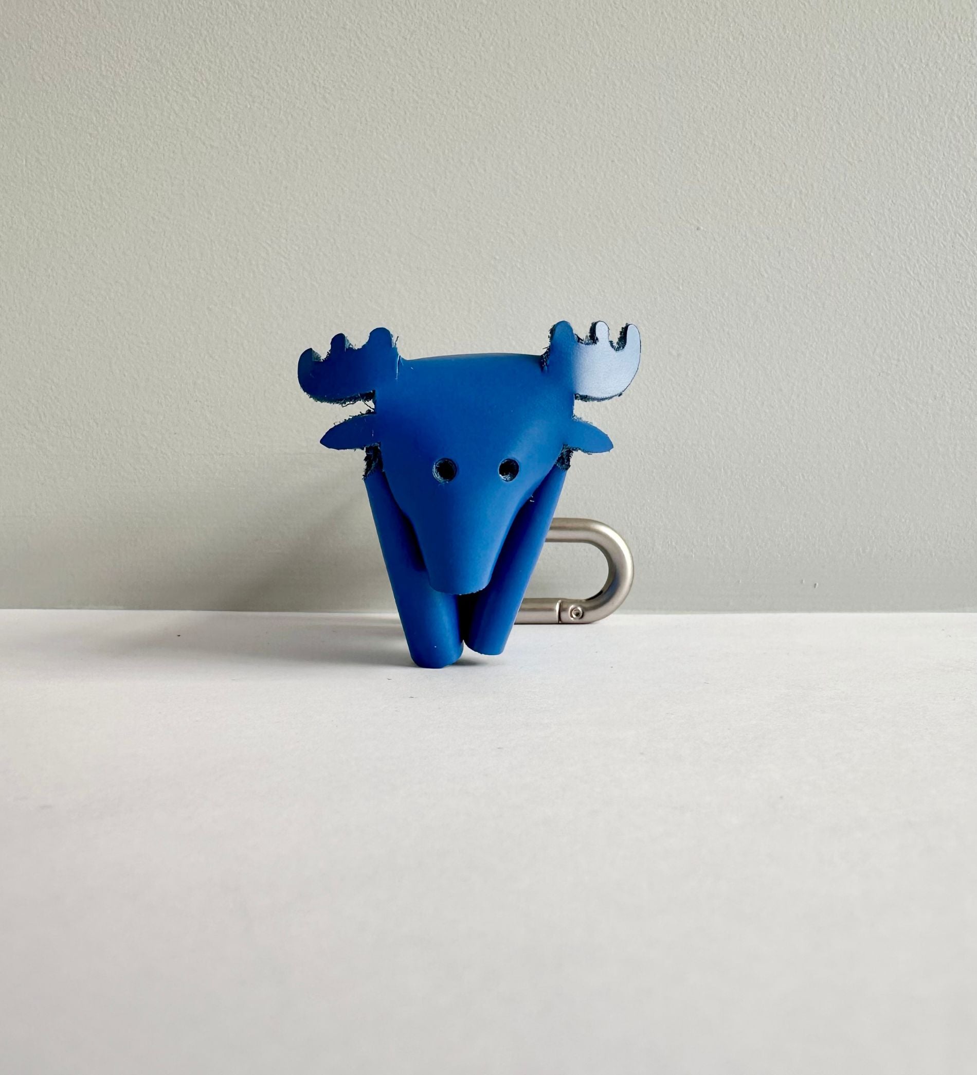 Bijou de sac élan | Cuir upcyclé