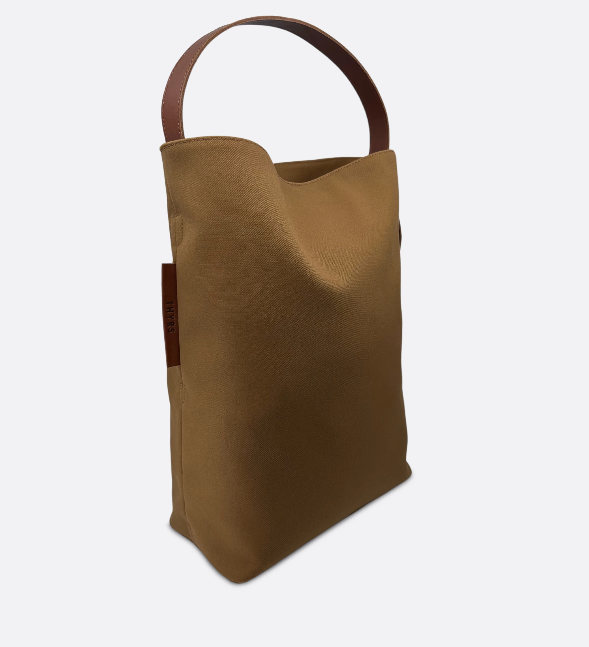 Tote bag Nord Sud caramel THYRS