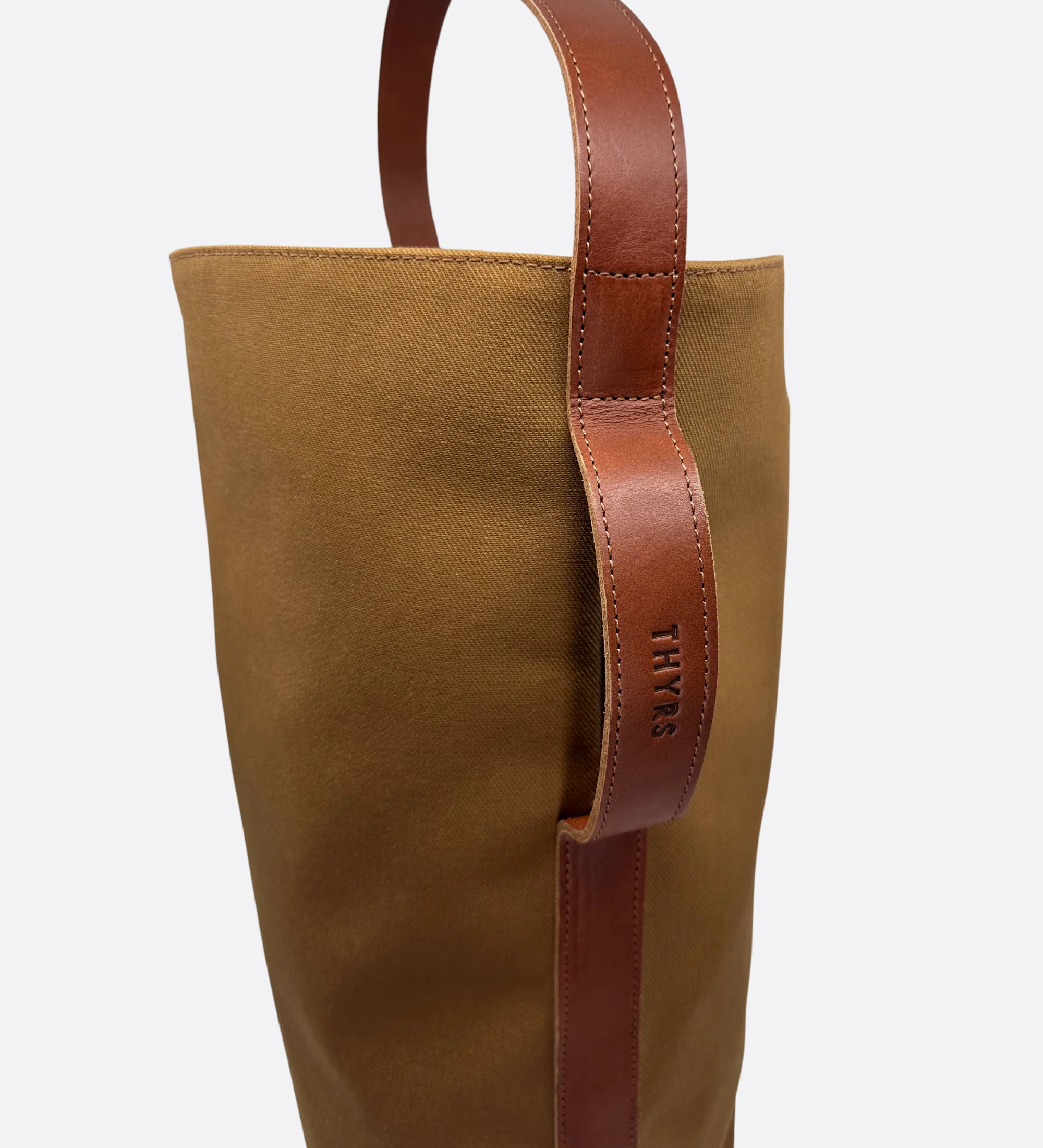 Tote bag Nord Sud caramel THYRS