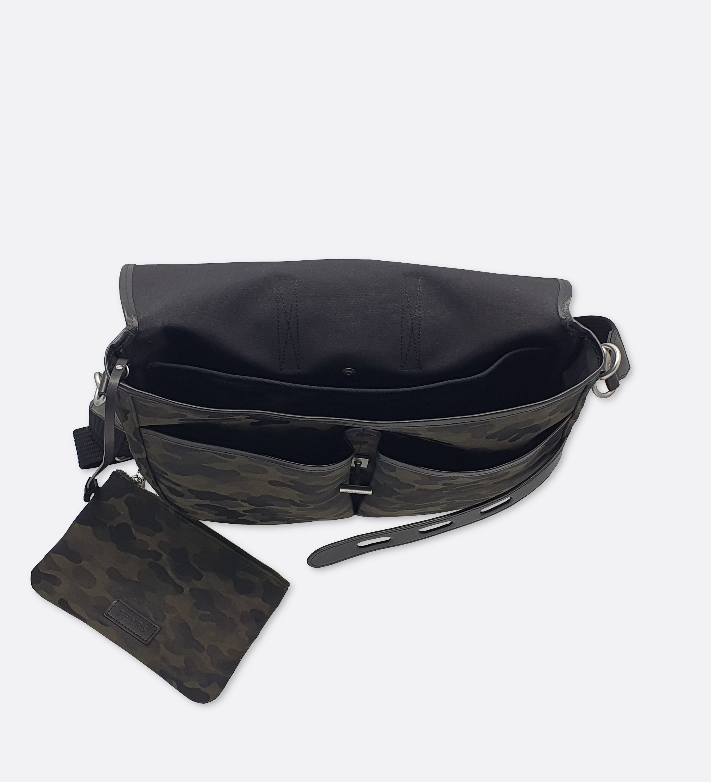 Besace made in France jacquard camo grande taille