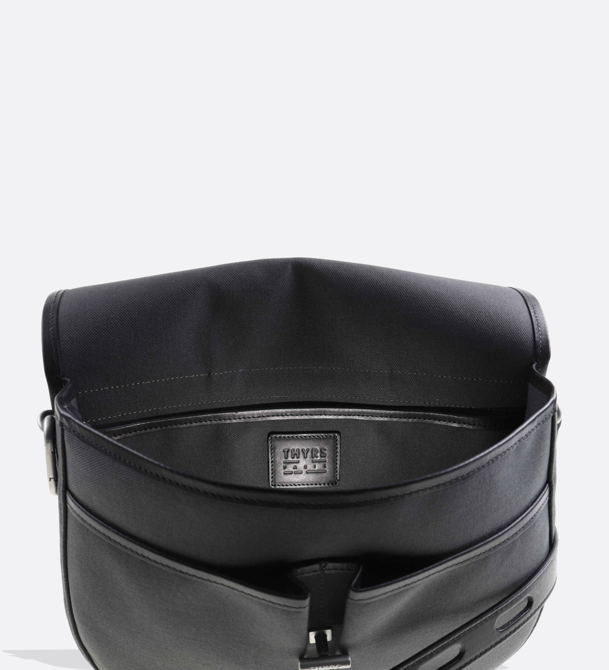 Double Twill Satchel Bag | M
