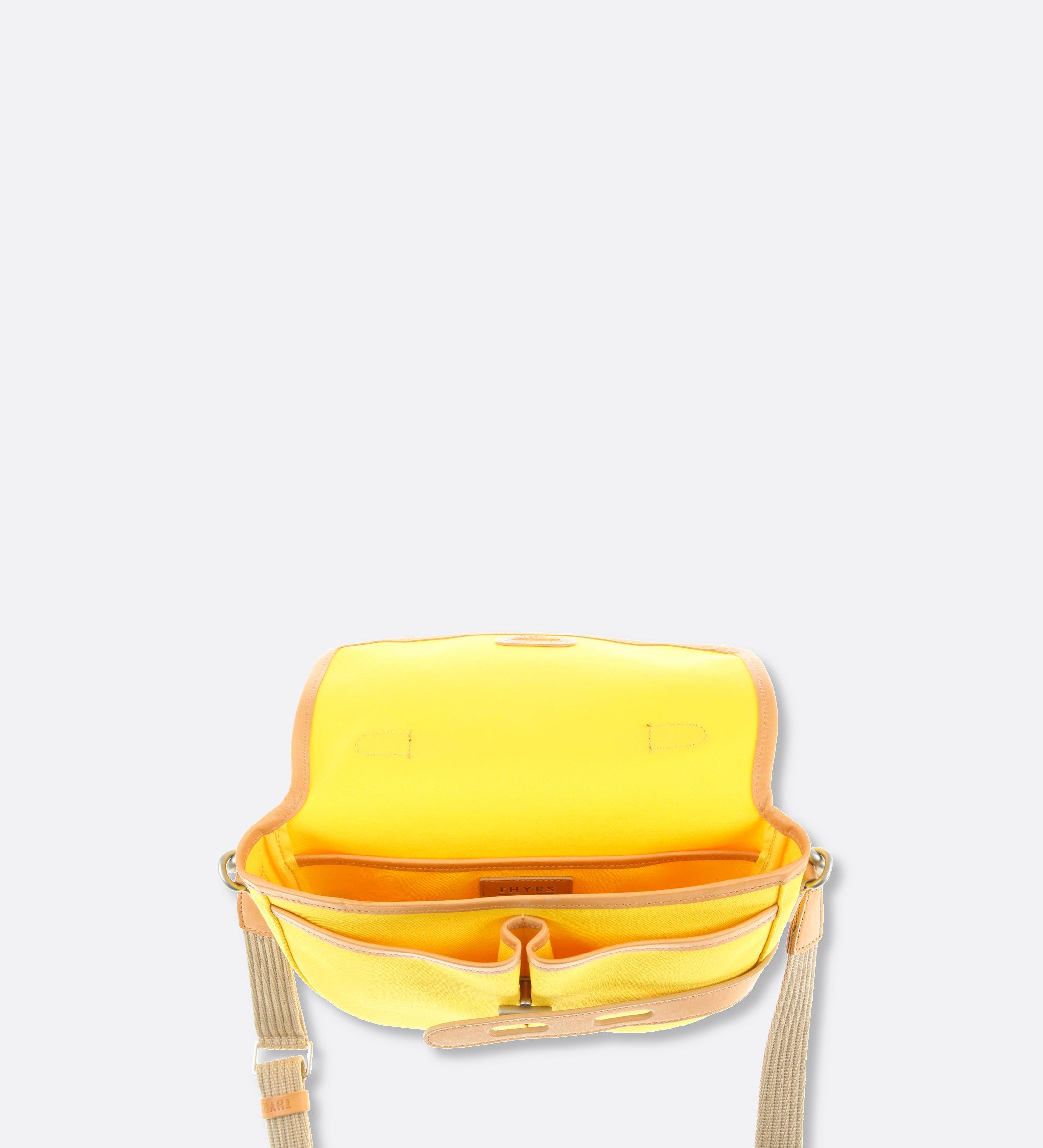 Besace S jaune asphalte, THYRS