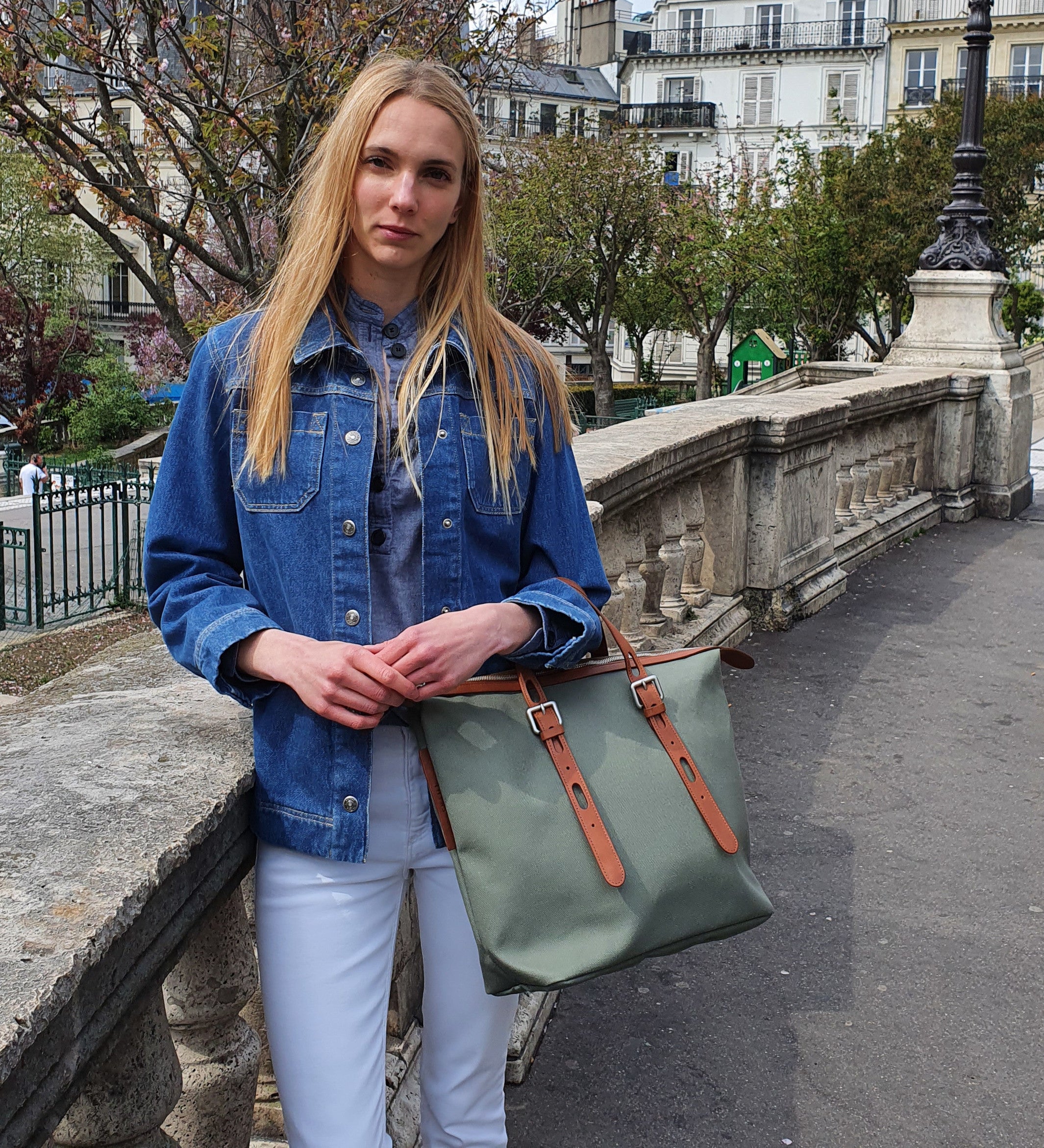 cabas kaki made in france THYRS