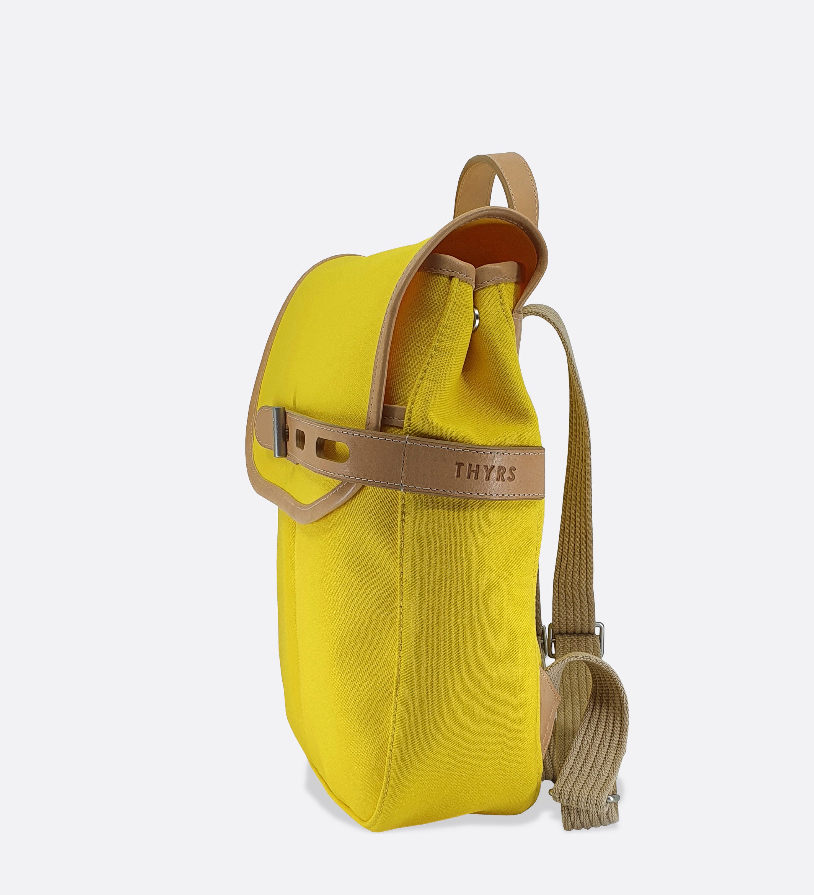Sac à dos made in France jaune THYRS