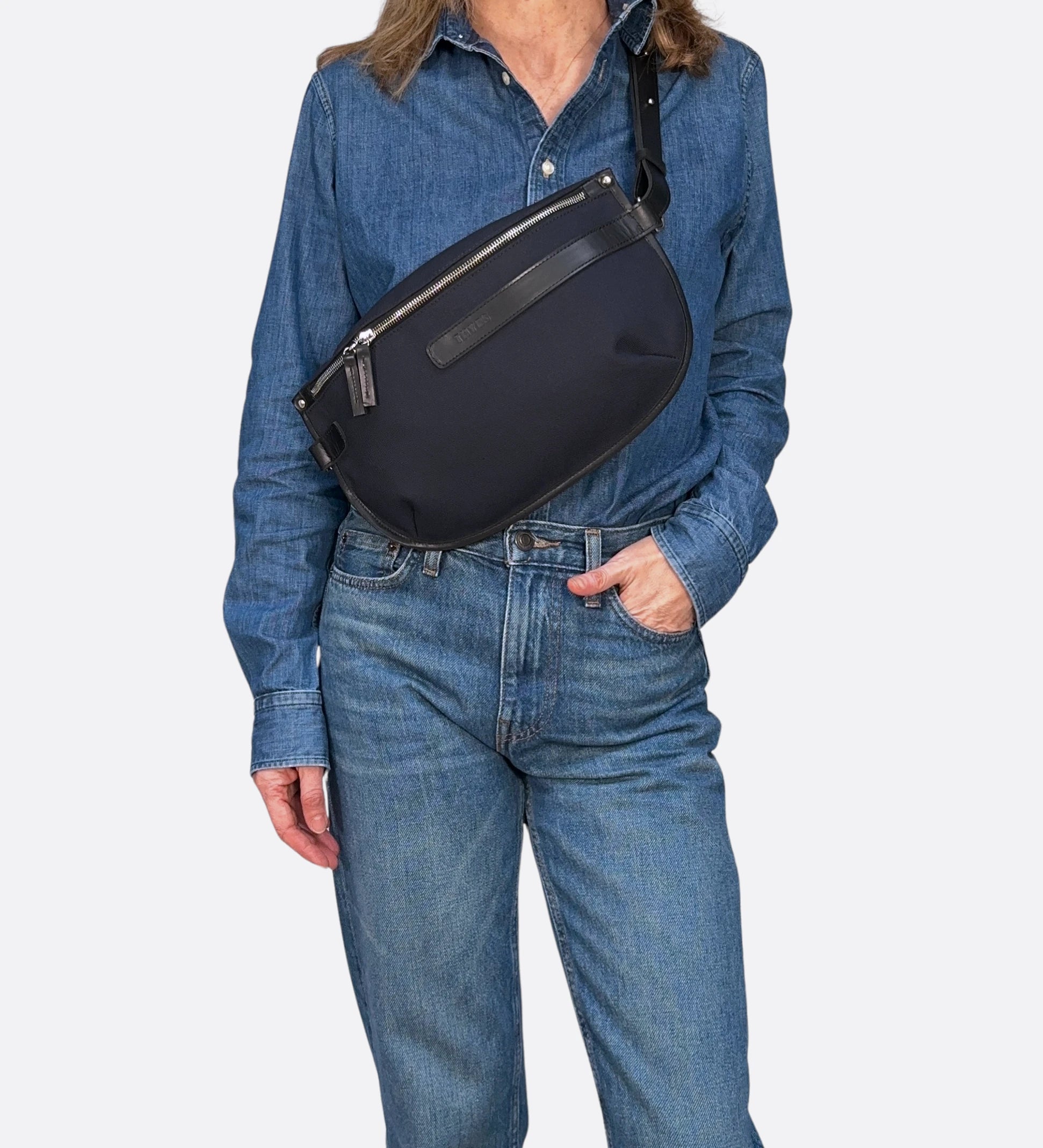 Banane Double Twill marine THYRS