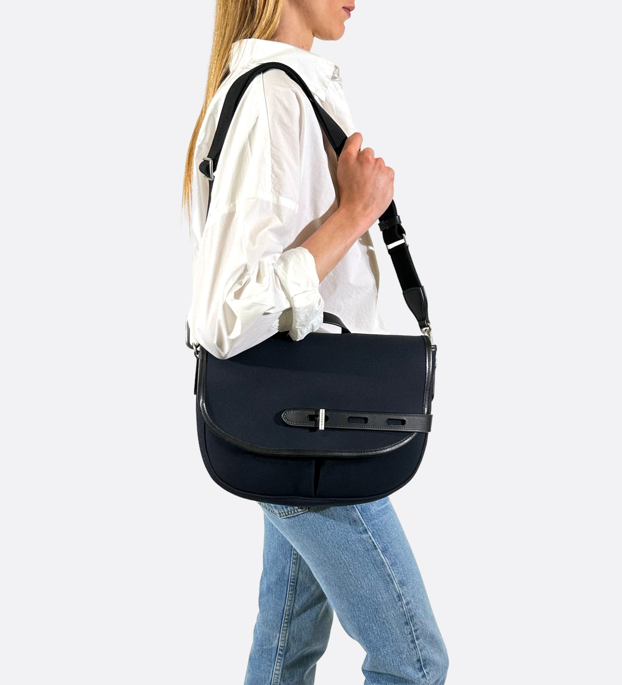 Besace moyenne Made in France marine THYRS