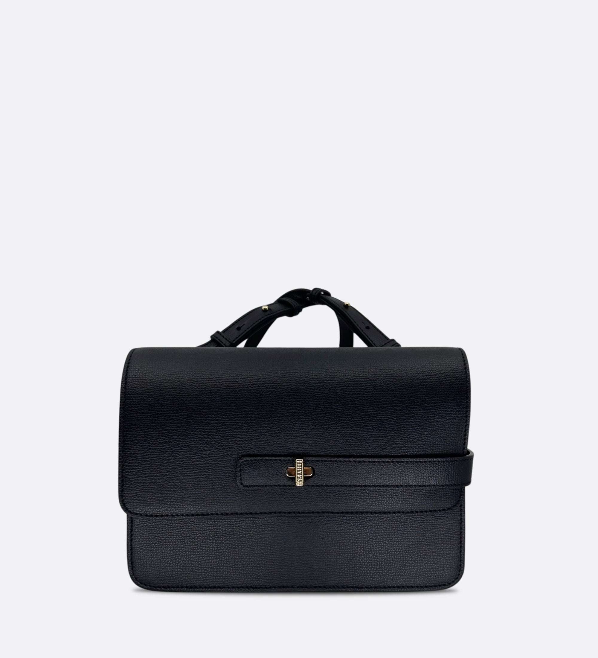 Sac Lalou cuir grainé noir, THYRS