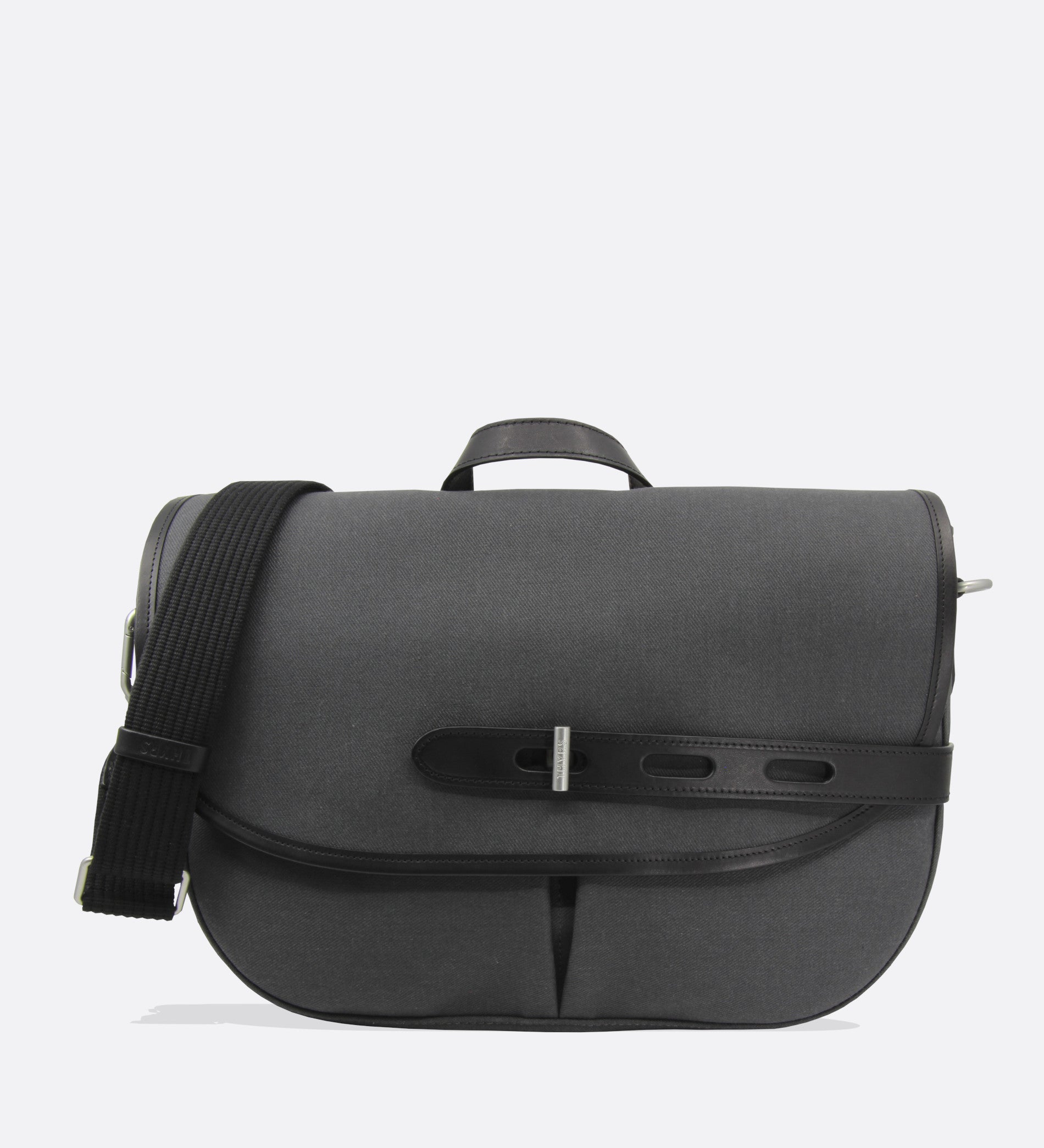 Grande besace Made in France gris THYRS 