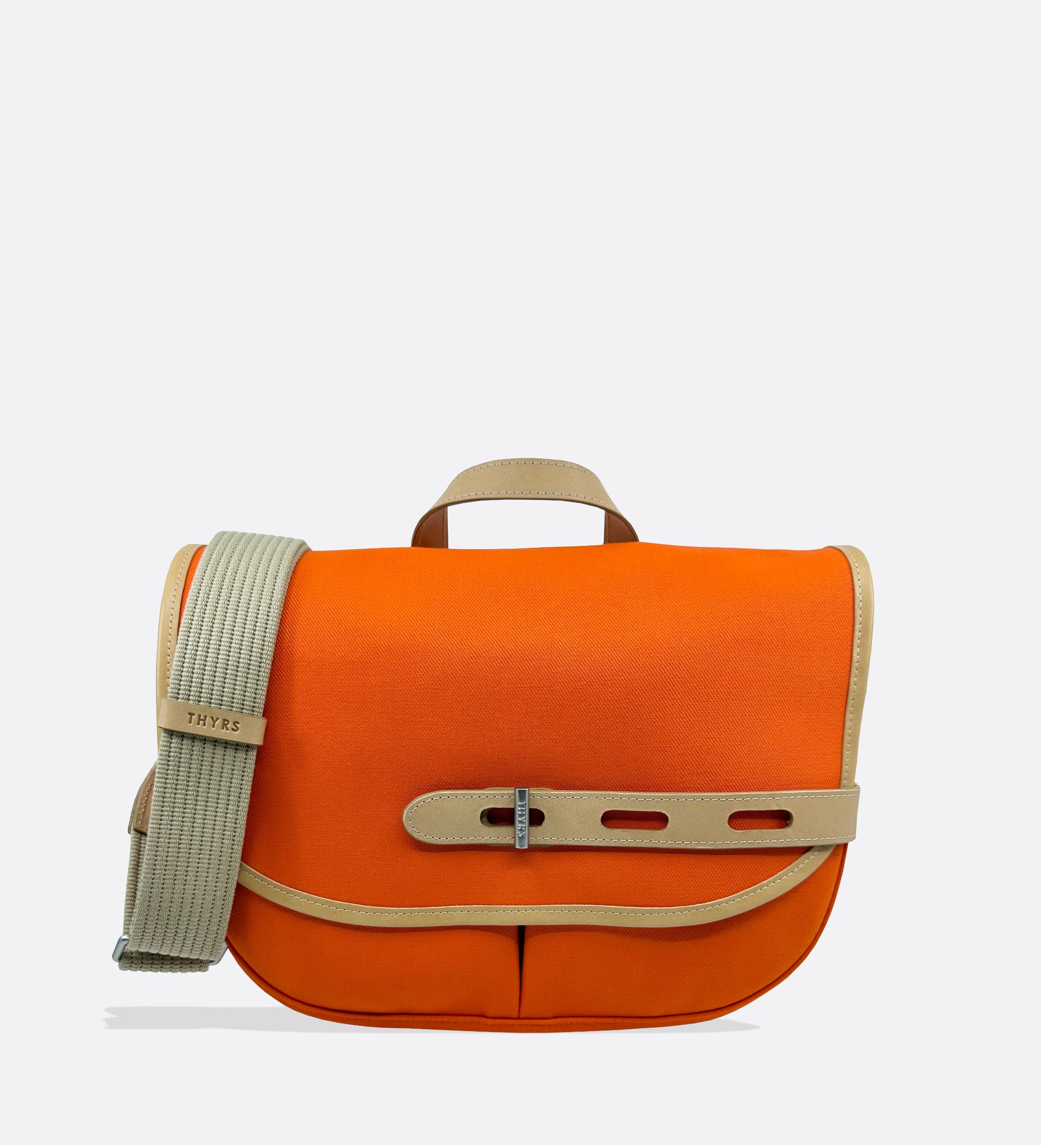 besace made in france THRS orange