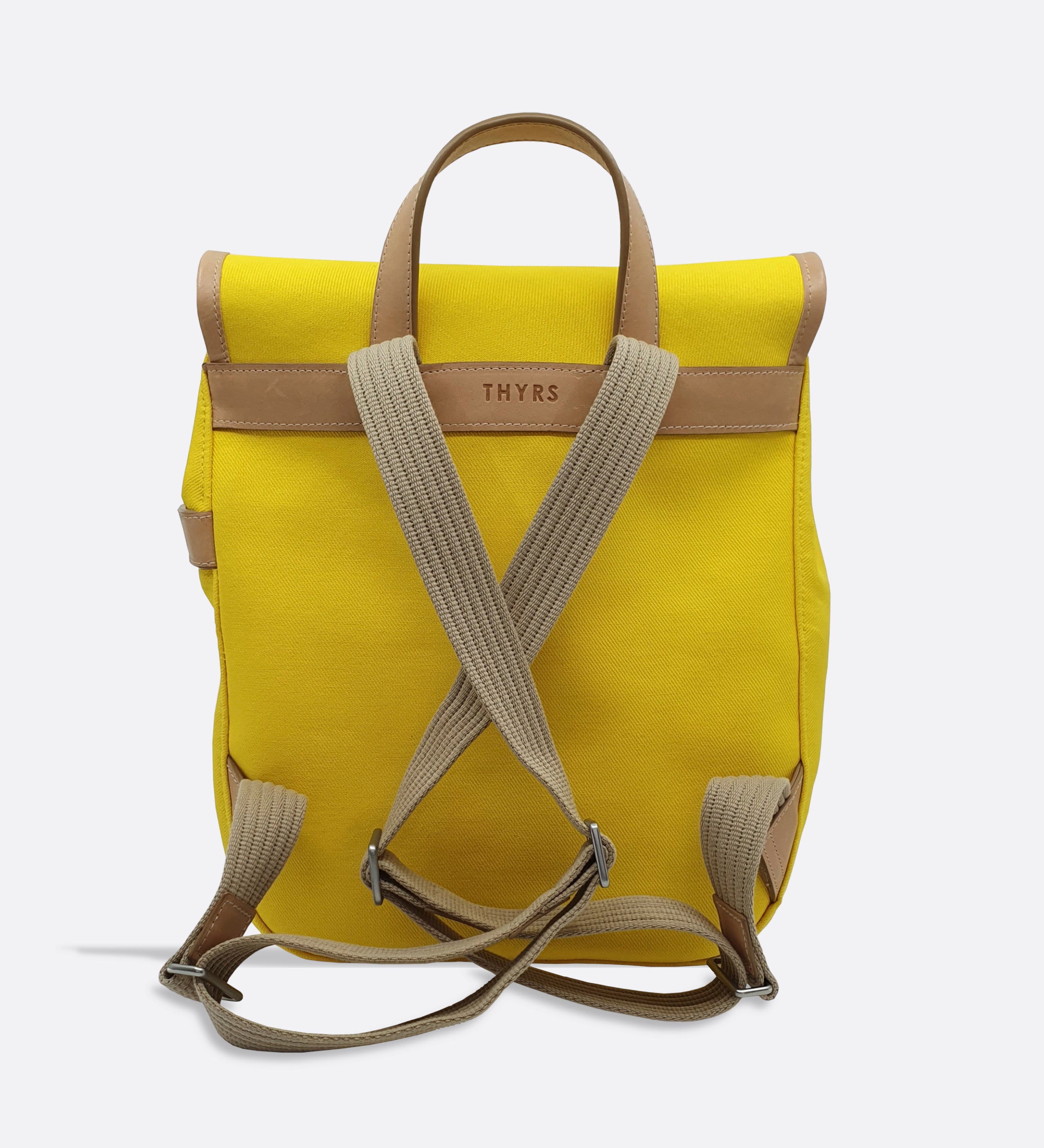 Sac à dos made in France jaune THYRS