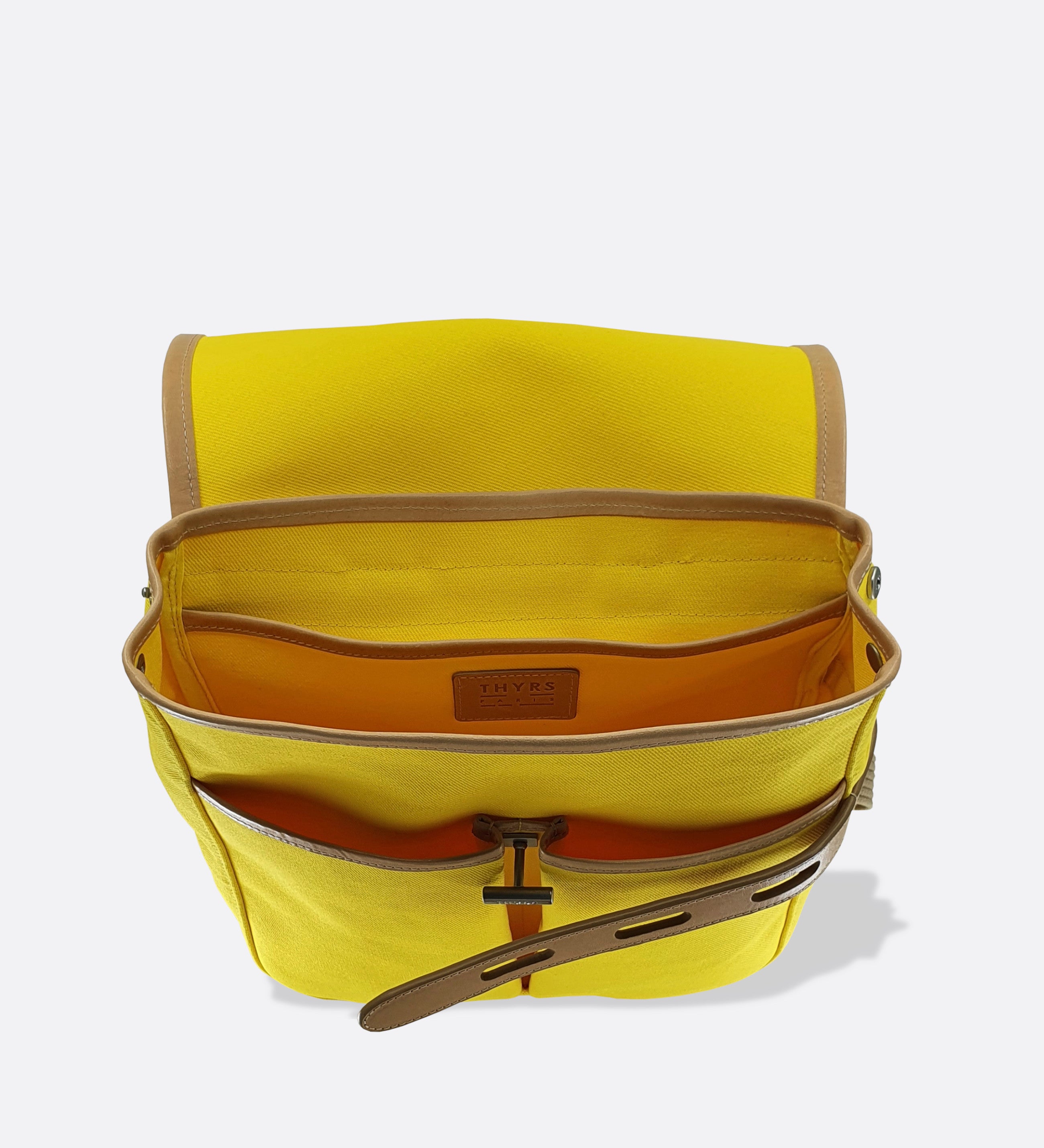 Sac à dos made in France jaune THYRS